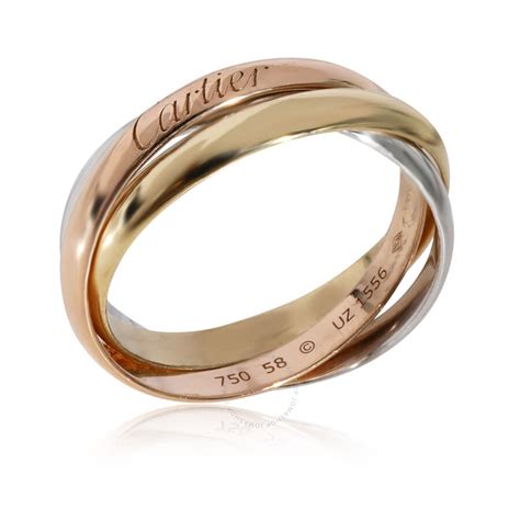 used cartier trinity ring